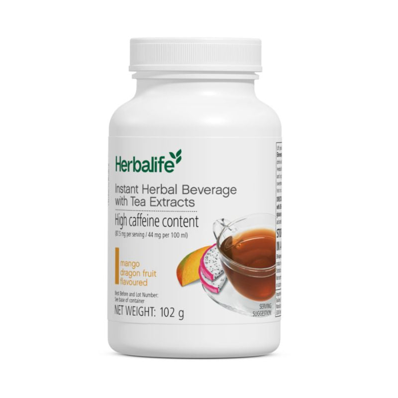 Instant Herbal Beverage with Tea Extracts Mango Dragon Fruit Flavoured 102g