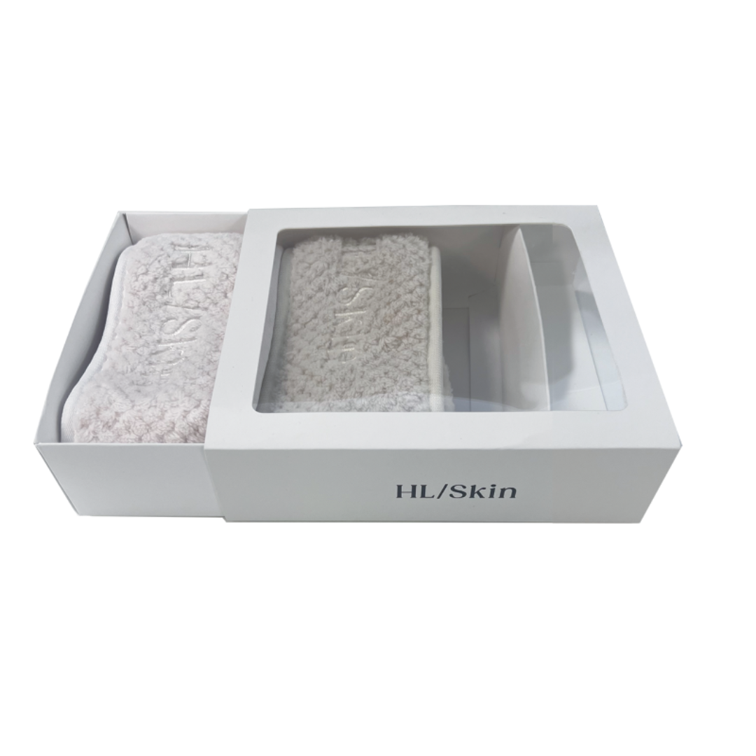 HL/Skin Cotton Beauty Headband Set of two soft cotton headbands in HL/Skin presentation box