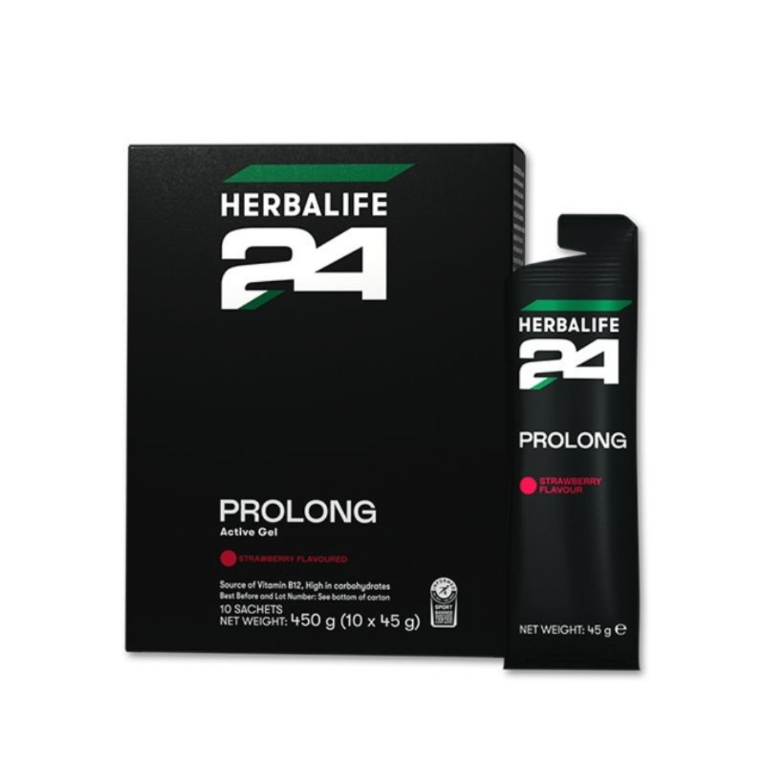 Herbalife24 H24 Prolong Active Gel Strawberry, 10 x 45 g sachets
