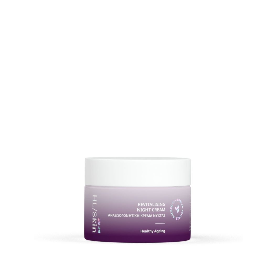 Herbalife HL/Skin Revitalising Night Cream 50 ml jar and packaging, overnight moisturising face cream