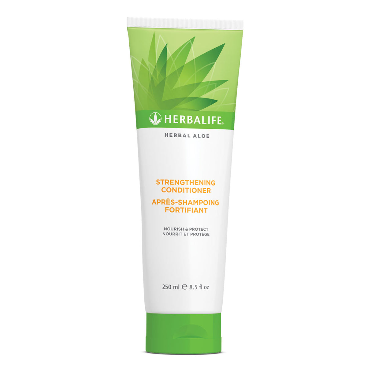 Herbal Aloe Strengthening Conditioner 250 ml Herbalife green and white tube